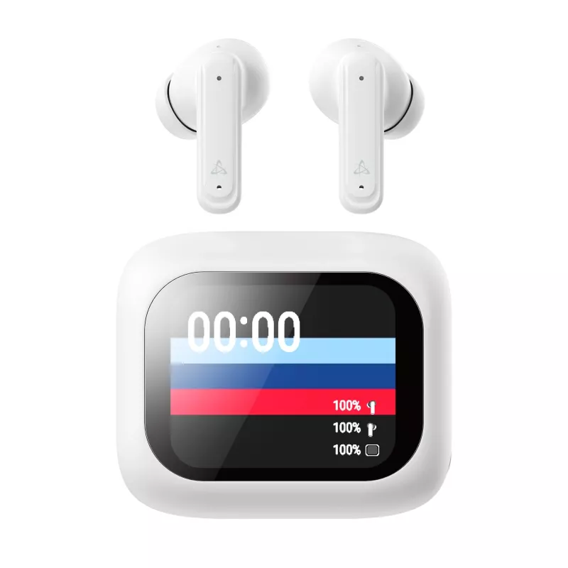 Kopfhörer SBOX EB-TWS08-W Touch-Screen-Display Weiß