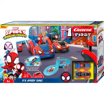 Slotcar-Set CARRERA FIRST Spidey 20063049 — Anfänger-Rennbahn für Kinder