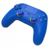 Kabelloser LED-Controller SUBSONIC SA5639-3 für PS4 und PC, blaues kabelloses Gamepad