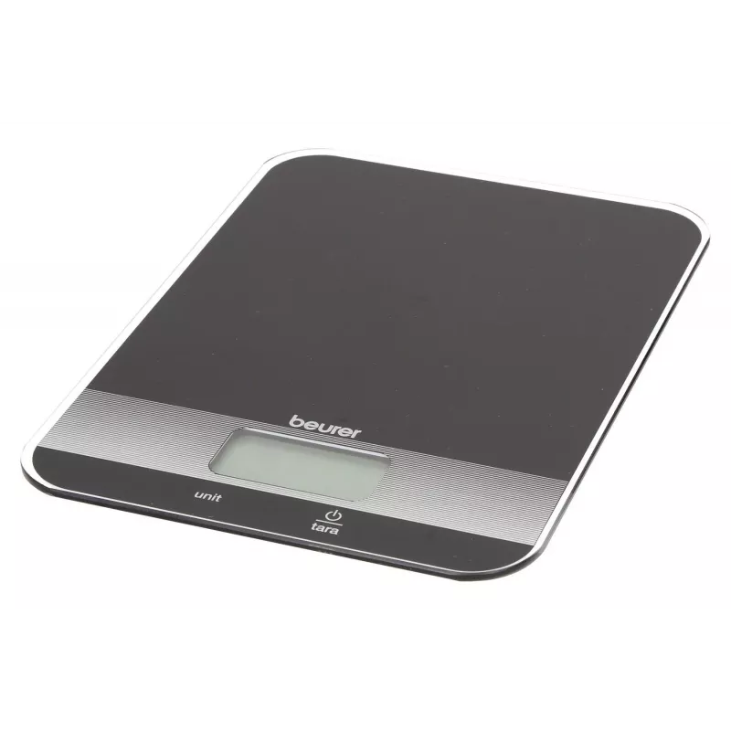 Beurer 70404 Küchenwaage digital schwarz tragbar 5 kg 200x145x17 mm