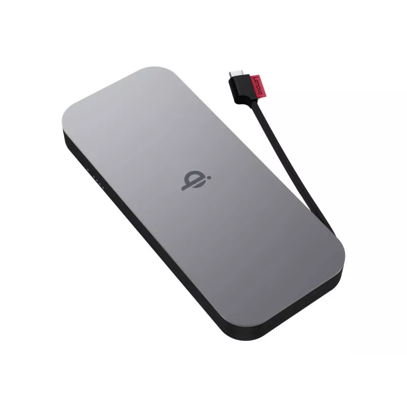 Lenovo 40ALLG1WWW Powerbank Lithium-Ion (Li-Ion) 10000 mAh kabelloses Laden Schwarz