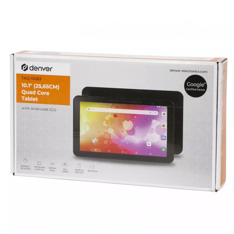 Tablet Denver TAQ-10283 10.1 Zoll 1.2 GHz 1 GB RAM 16 GB Android 8.1