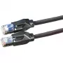DTWYLER Patchkabel Cat.6 Class E S/FTP CU 7702 flex LSOH Hirose TM21 schwarz 1m