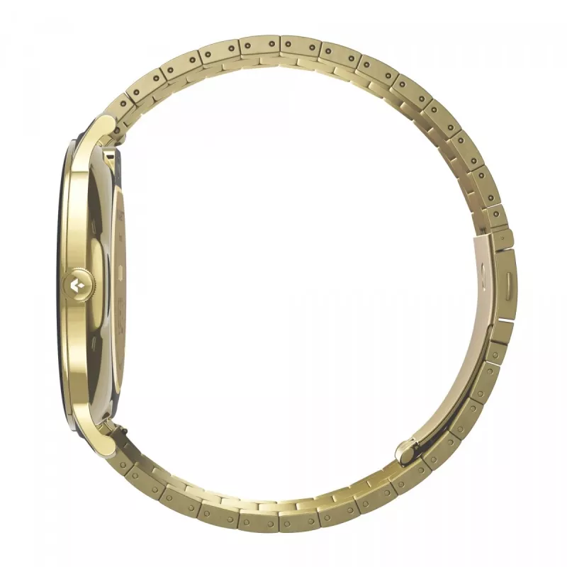 Smartwatch Garett Verona 2 Gold Steel mit Bluetooth und Herzfrequenzmesser