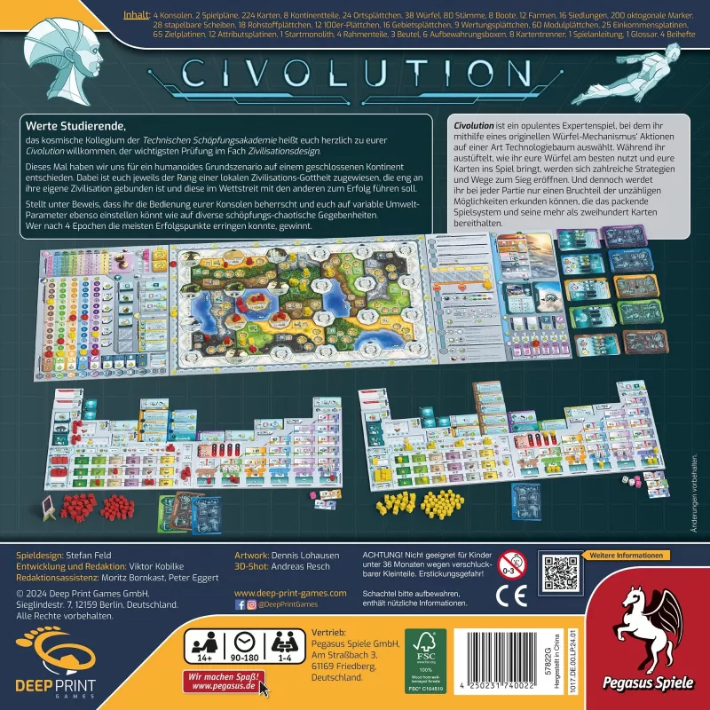 Civolution, Brettspiel