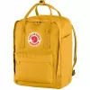Rucksack Fjällräven Kanken Laptop 13 Zoll — Freizeitrucksack, Gelb, 250×160×350 mm, Polyamid/PP/Vinyl