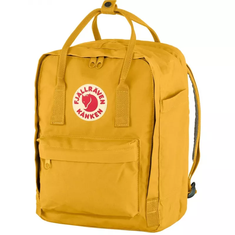 Rucksack Fjällräven Kanken Laptop 13 Zoll — Freizeitrucksack, Gelb, 250×160×350 mm, Polyamid/PP/Vinyl