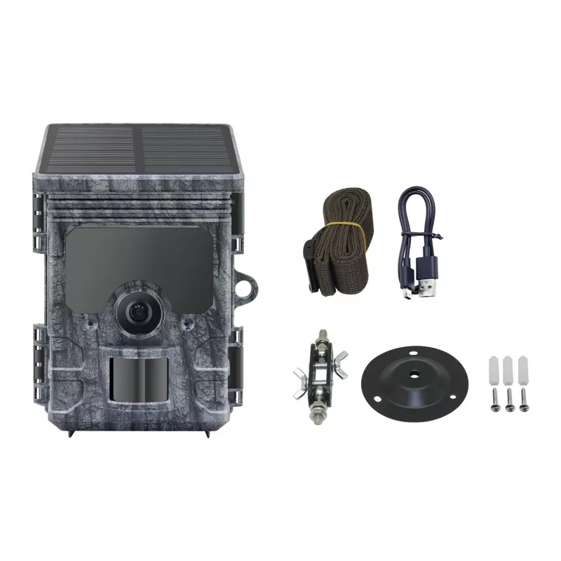Wildkamera Redleaf RD7000 WiFi Solar — Redleaf RD7000 mit Wi‑Fi und Solar-Ladefunktion