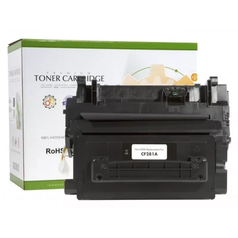 Kompatibel Static-Control Hewlett-Packard 81A (CF281A) Schwarz, 10500 Seiten