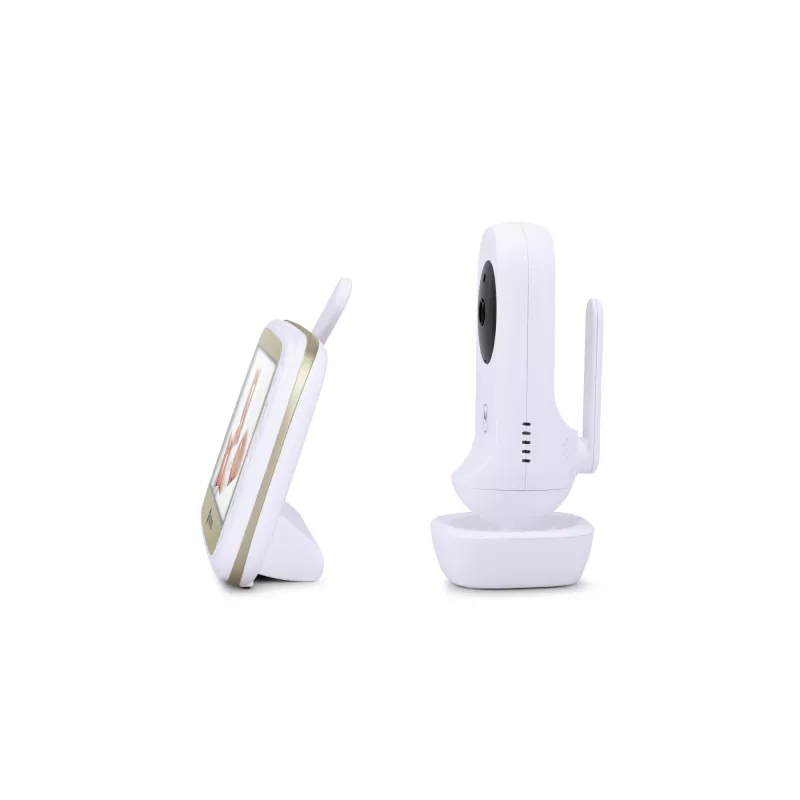 Motorola 5,0 inch Wi-Fi Video Baby Monitor mit Stargrip-Bettbefestigung | VM45 Connect | Weiß