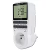 Elektronischer Timer QOLTEC PC0628 mit LCD-Anzeige, 24-Stunden-Countdown