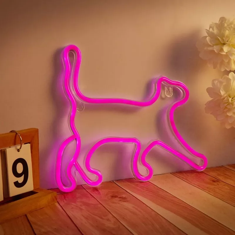 Dekorative Neon-LED-Leuchte MANTA SNL70PK Style Neon Lights CAT 2 Pink (Modell SNL70PK)