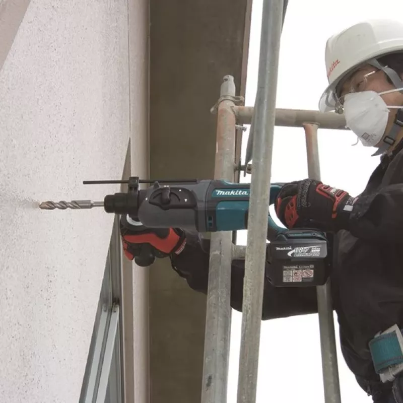 Makita Bohrhammer mit Schmiedeoption 18V 2J ohne Akkus und Ladegerät DHR241Z