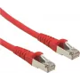 Netzwerkkabel ROLINE CAT.6a S/FTP Rot 10 m 21.15.2817
