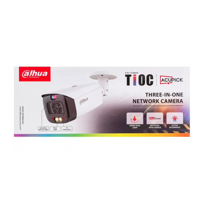 Dahua Technology WizSense IPC-HFW3849T1-AS-PV Bullet IP-Überwachungskamera Außenbereich 3840 x 2160 Pixel Decken-/Wandmontage