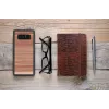 Smartphone-Hülle man and wood für Galaxy Note 8 — cappuccino schwarz Schutzhülle