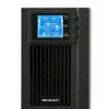 Qoltec 53042 USV (unterbrechungsfreie Stromversorgung) Doppelwandlung (Online) 1 kVA 800 W 2 AC-Ausgänge