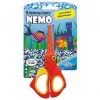 WEDO 73 6001 Kinder-Bastelschere, gerader Schnitt, 130 mm, rot-gelb