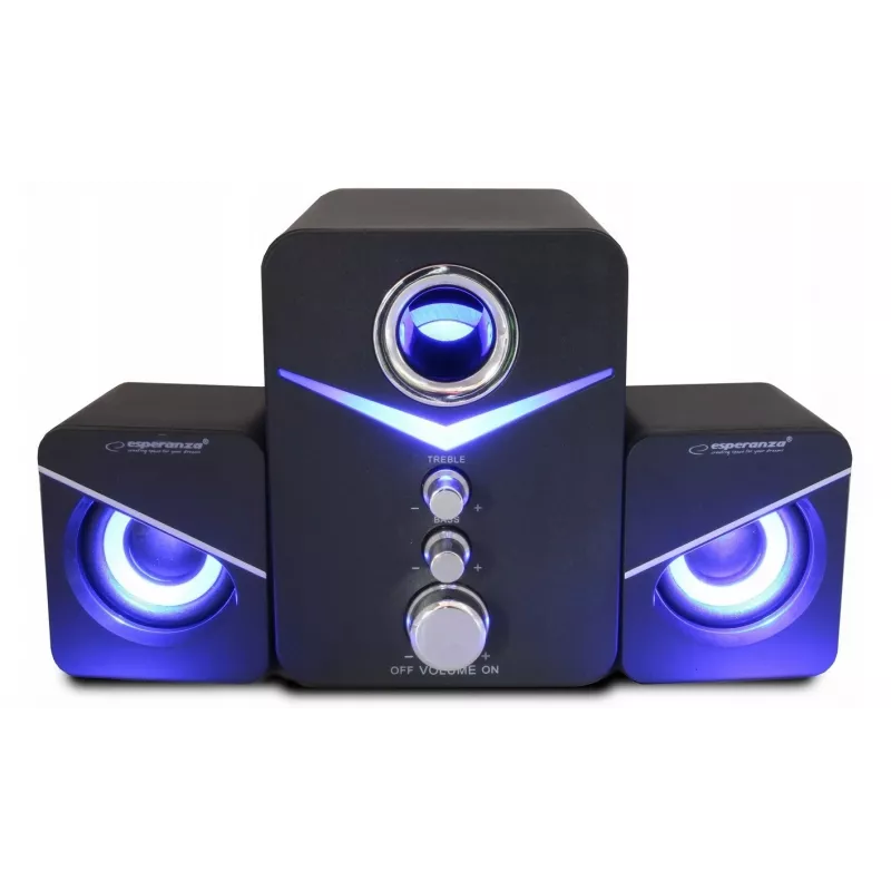 Esperanza EP153 USB 2.1 Lautsprecherset 6 W Schwarz