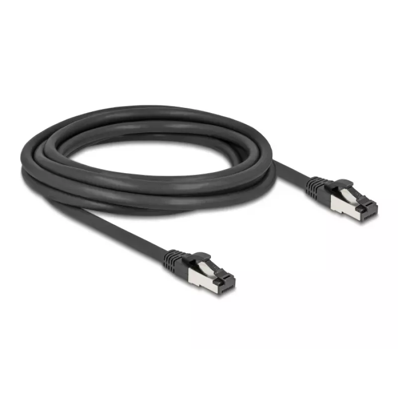 Netzwerkkabel DeLOCK 80573 RJ-45 Cat8.1 3 m Schwarz