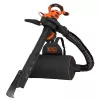 Rucksack-Laubbläser Schwarz & Decker BEBLV301-QS — 3000 W, Luftgeschwindigkeit 206–404 km/h, 72 L Fangsack, 6 kg