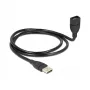 USB-Kabel DeLOCK 1m USB 2.0 USB A Schwarz