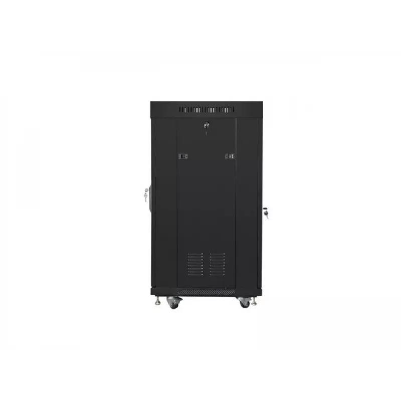 19-Zoll freistehender Netzwerkschrank LANBERG FF01-6622-23BL 22U Schwarz