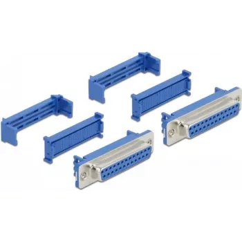 Wire Connector D-Sub 25 DeLOCK 66597 Blau