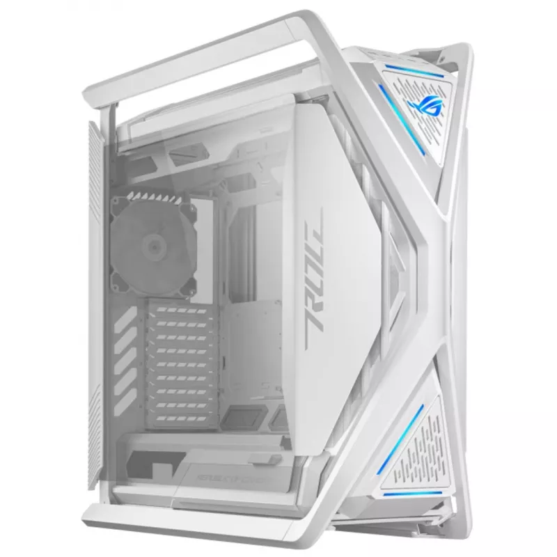 ASUS ROG GR701 Hyperion White, PC, Weiß, ATX, EATX, micro ATX, Mini-ITX, Aluminium, Multi, Front