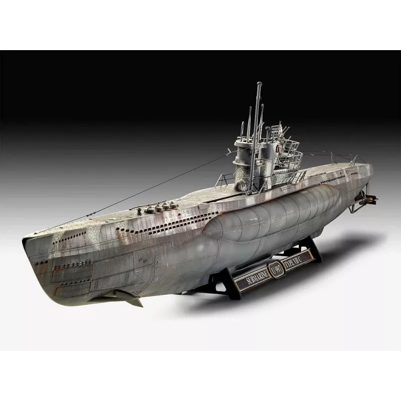Plastikmodellbausatz REVELL Deutsches U-Boot Typ VII C/41 1:72