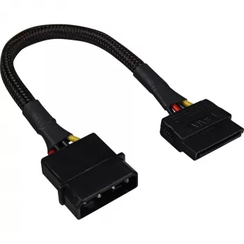 SATA-Stromadapterkabel Sharkoon 15 cm — Adapter für SATA-Stromanschlüsse