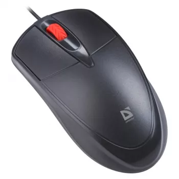 Maus DEFENDER ICON MB-057 OPTICAL 1000dpi 3P SCHWARZ STILLER KLICK