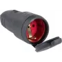 as - Schwabe 60415 Geerdeter Kupplungsstecker 230 V Schwarz IP44 (60415)
