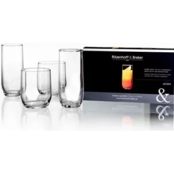Longdrinkglas ritzenhoff & breker RAM 0,315 l, spülmaschinenfest, Höhe 100 mm