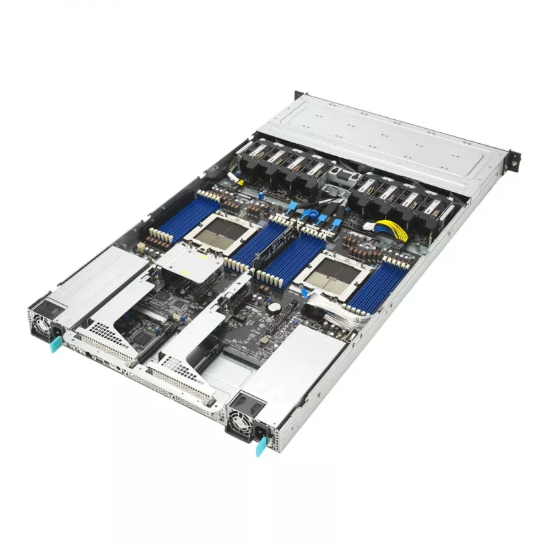 Rack 1U Desktop PC ASUS ExperCenter Pro ERA100A B6 — Intel Core i5, 8 GB DDR5, 4×2,5-Zoll-Einschübe, 500-W-Netzteil, 1×PCIe 5.0 x16, 3×RJ‑45