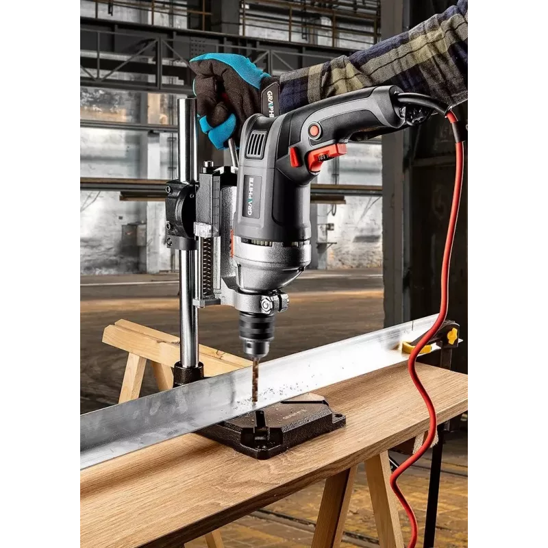 Bohrständer GRAPHITE 56H655 für Bohrer mit 42 mm Durchmesser, 60 mm Hub
