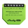Einbaudimmer Shelly Dimmer Gen3 — LED max. 150W, Halogen max. 200W, 220–240V, kabellos, schwarz/lime