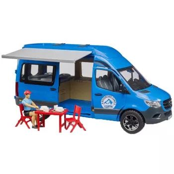 BRUDER Camper MB Sprinter 02684 mit Fahrer – Modellfahrzeug im Maßstab
