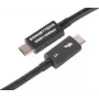 Thunderbolt-Kabel Sonnet TCB-TB5-08M, Stecker auf Stecker, 0,8 m, 80 Gbit/s, schwarz
