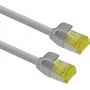 Patchkabel helos Ultra schlank 50 cm S/FTP CAT 6a RJ-45 M – RJ-45 M