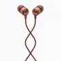 The House Of Marley Smile Jamaica Headset Wired In-ear Calls/Music Red, Wood