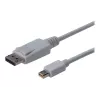 DisplayPort-Verbindungskabel Digitus AK-340102-010-W