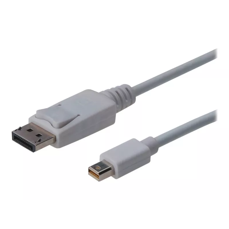 DisplayPort-Verbindungskabel Digitus AK-340102-010-W