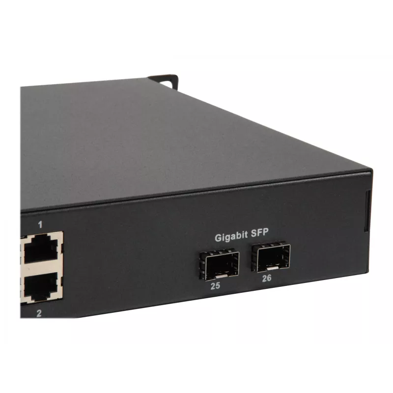 Unmanaged Switch LevelOne FGP-2602W380 26-Port Fast Ethernet PoE