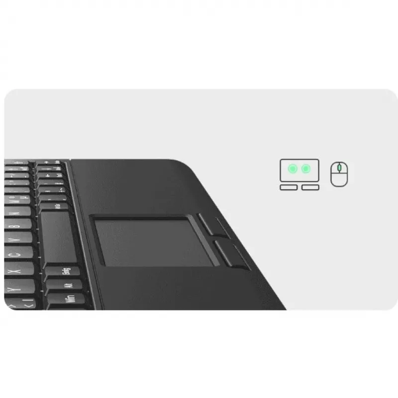 KeySonic KSK-3210ELU (DE) Tastatur Home USB QWERTZ Deutsch Schwarz