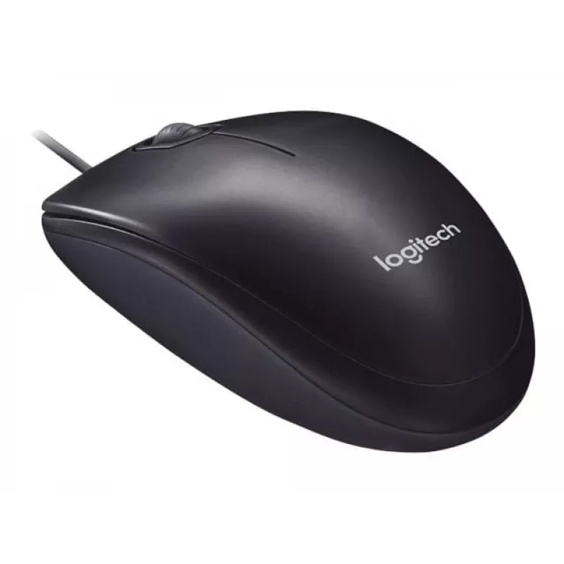 Logitech M90 kabelgebundene optische Büromaus — 1000 DPI, beidhändig, USB Typ-A, schwarz