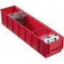 Aufbewahrungsbox allit 456541 91 x 400 x 81 mm rot