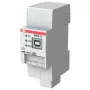 Schnittstellenadapter ABB USB/S1.2 mit seriellem und USB 2.0-Ausgang, 21–30 V Eingang, 36×64,5×90 mm, grau