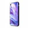 Displayschutzglas Tellur Cover Glass print für iPhone XR mit gedrucktem Federdesign