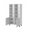 Shelving unit PAFOS 100x40x176.5 cm weiß matt